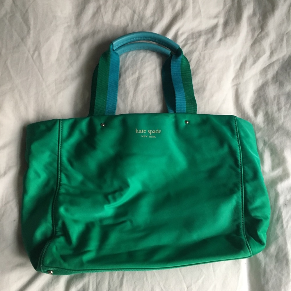 Kate Spade Nylon Green Handbag
